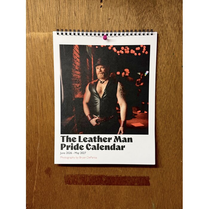 The Leather Man Pride Calendar: June 2026-2027