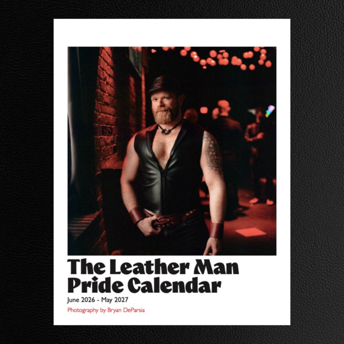 The Leather Man Pride Calendar: June 2026-2027