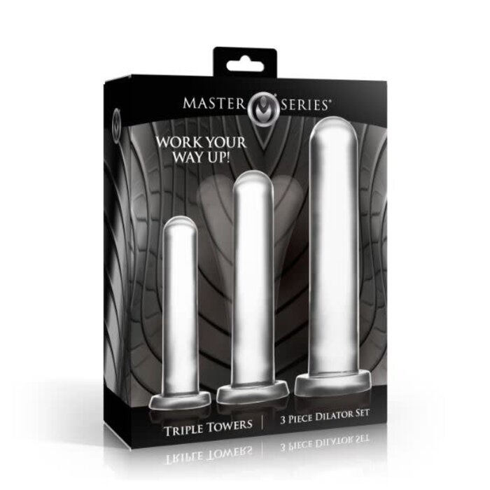 Triple Towers Anal Dilator Set