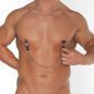 Chained Nipple Clips Silver
