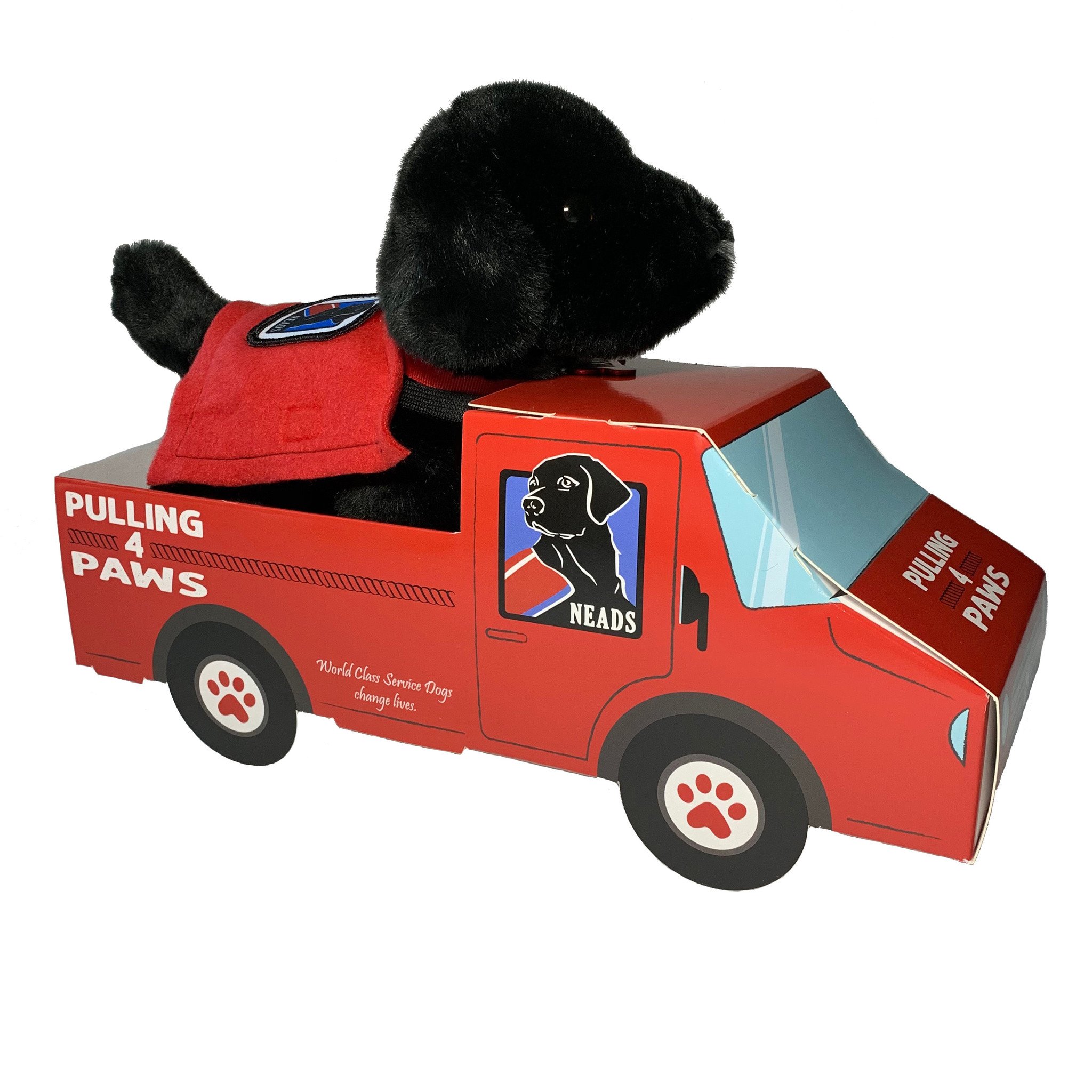 P4P Truck Pull-Service Dog Stuffy