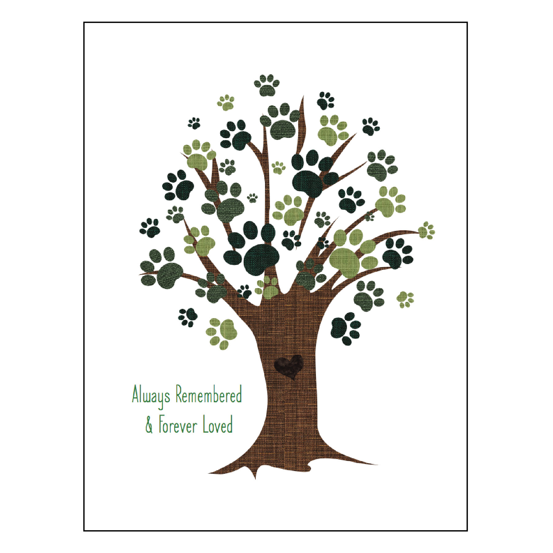 2021 Memorial Cards-Tree