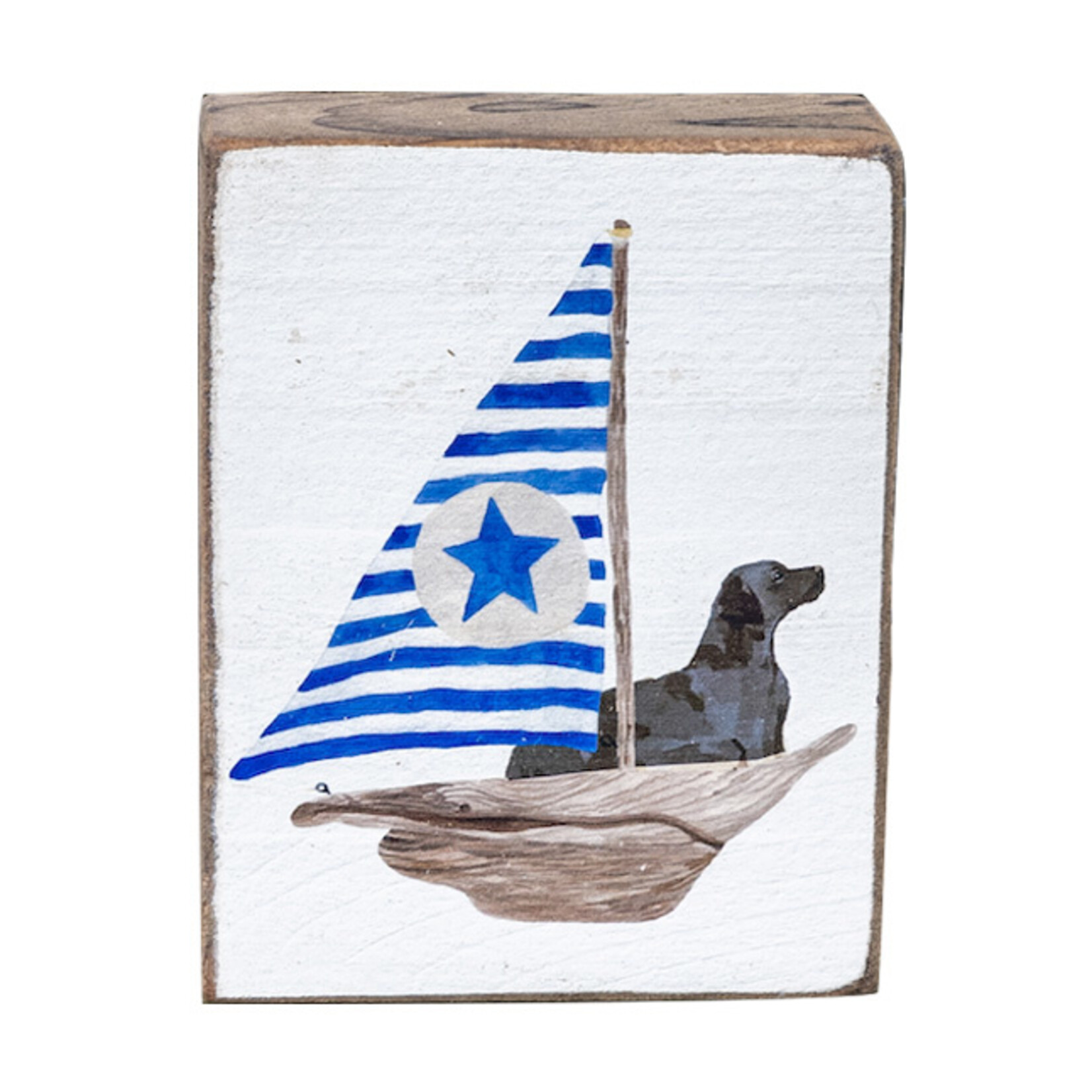 Rustic Marlin Sign-Sailboat