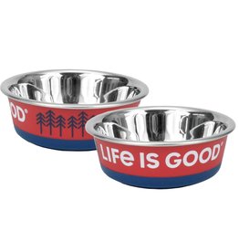 Life is Good Dog Bowl