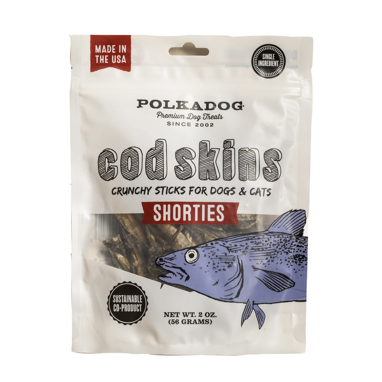 Polkadog Treats-Polkadog Cod Skins