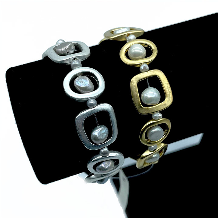 Studio G Brushed Pearl Bracelet