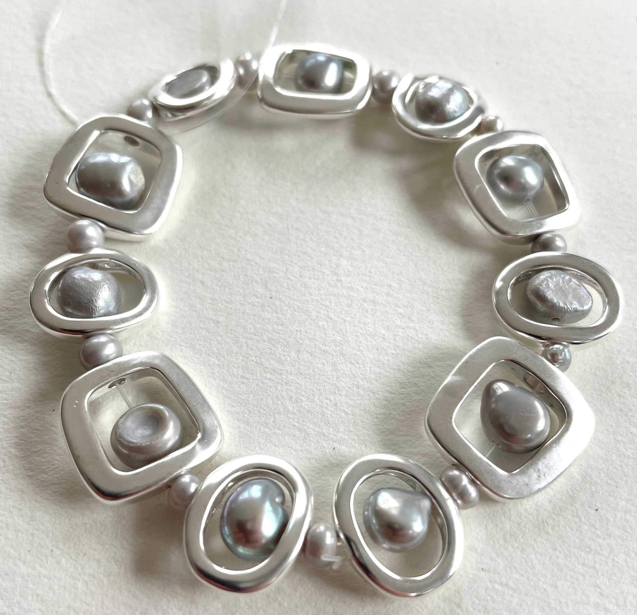 Studio G Brushed Pearl Bracelet