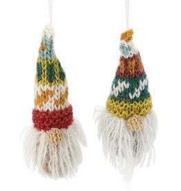 Knitted Gnomes Ornament Set