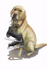 Holiday Cards-Dog with Skates