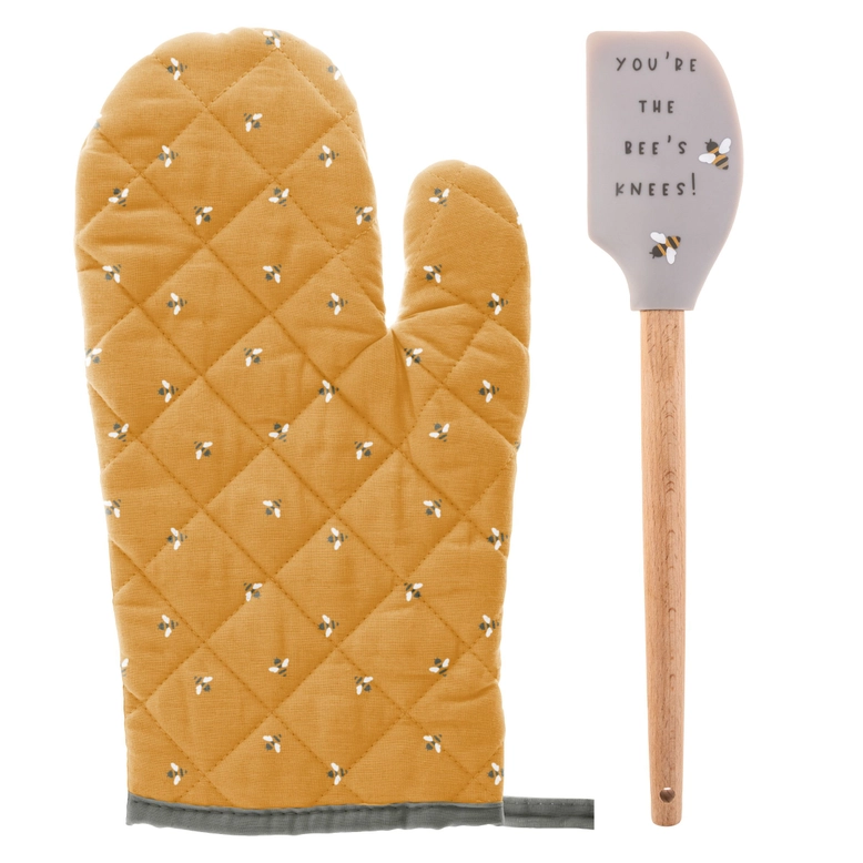 Karma Oven Mitt & Spatula Set