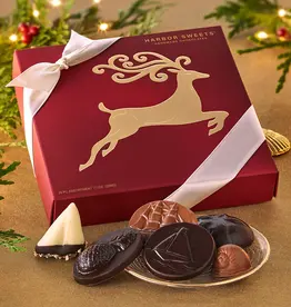 Harbor Sweets Dancing Deer Chocolate Gift Box