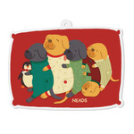 stickermule Ornament - Sleepy Puppies