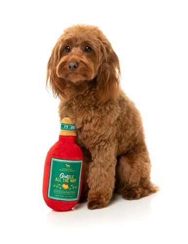 FuzzYard Gin-Gle All The Way Holiday Dog Toy