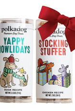 Polkadog Holiday Dog Treat Gift Set