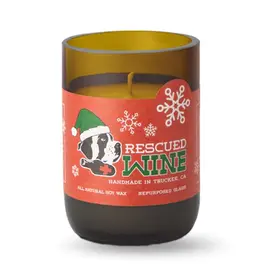 Rescued Wine Candles Wine for the Holidays Candle