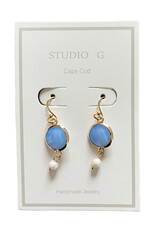 Studio G Round Crystal Earring