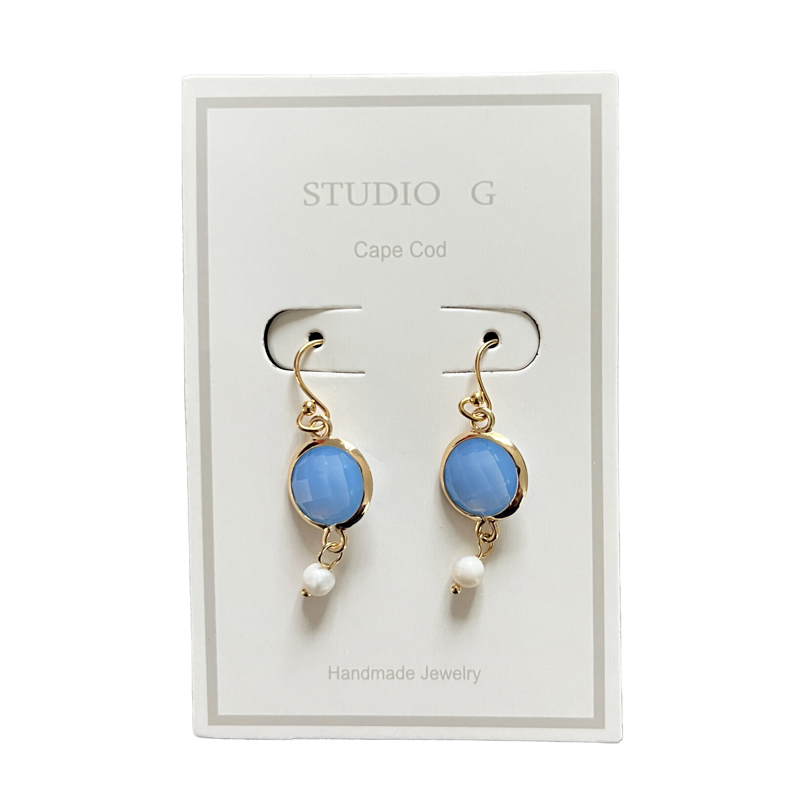 Studio G Round Crystal Earring