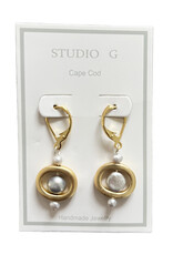 Studio G Brushed Bead Earring