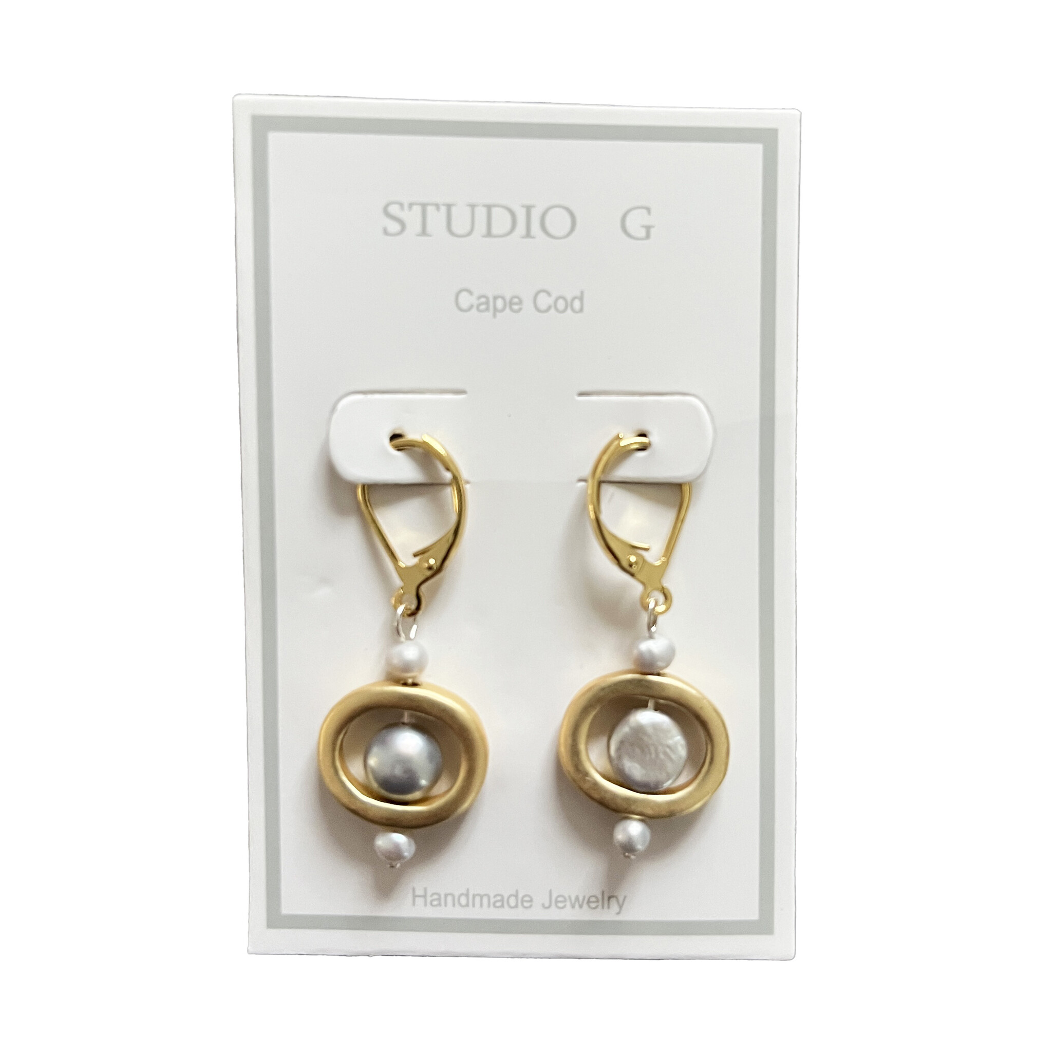 Studio G Brushed Bead Earring