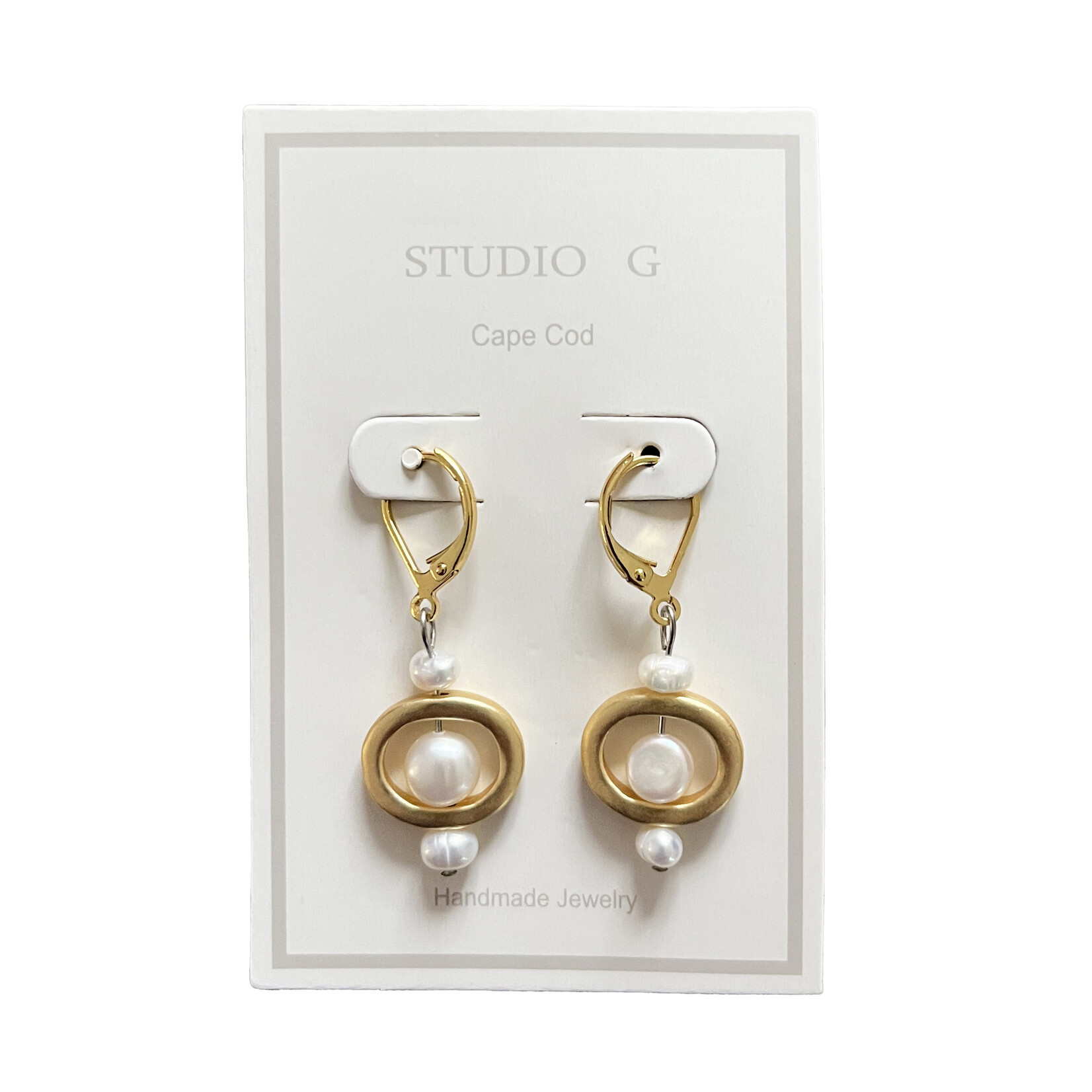 Studio G Brushed Bead Earring