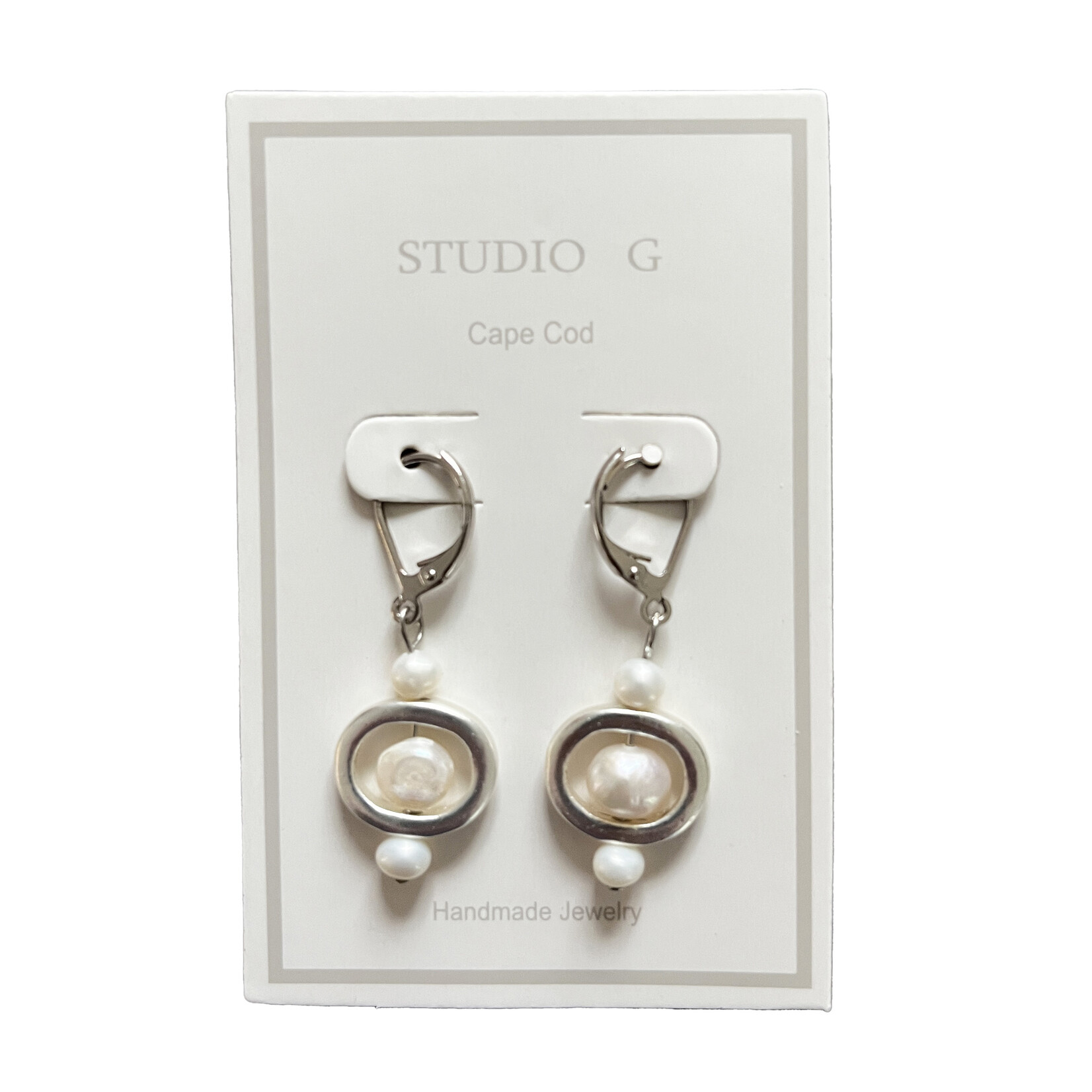 Studio G Brushed Bead Earring