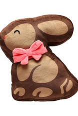 Pearhead Chocolate Bunny Dog Toy