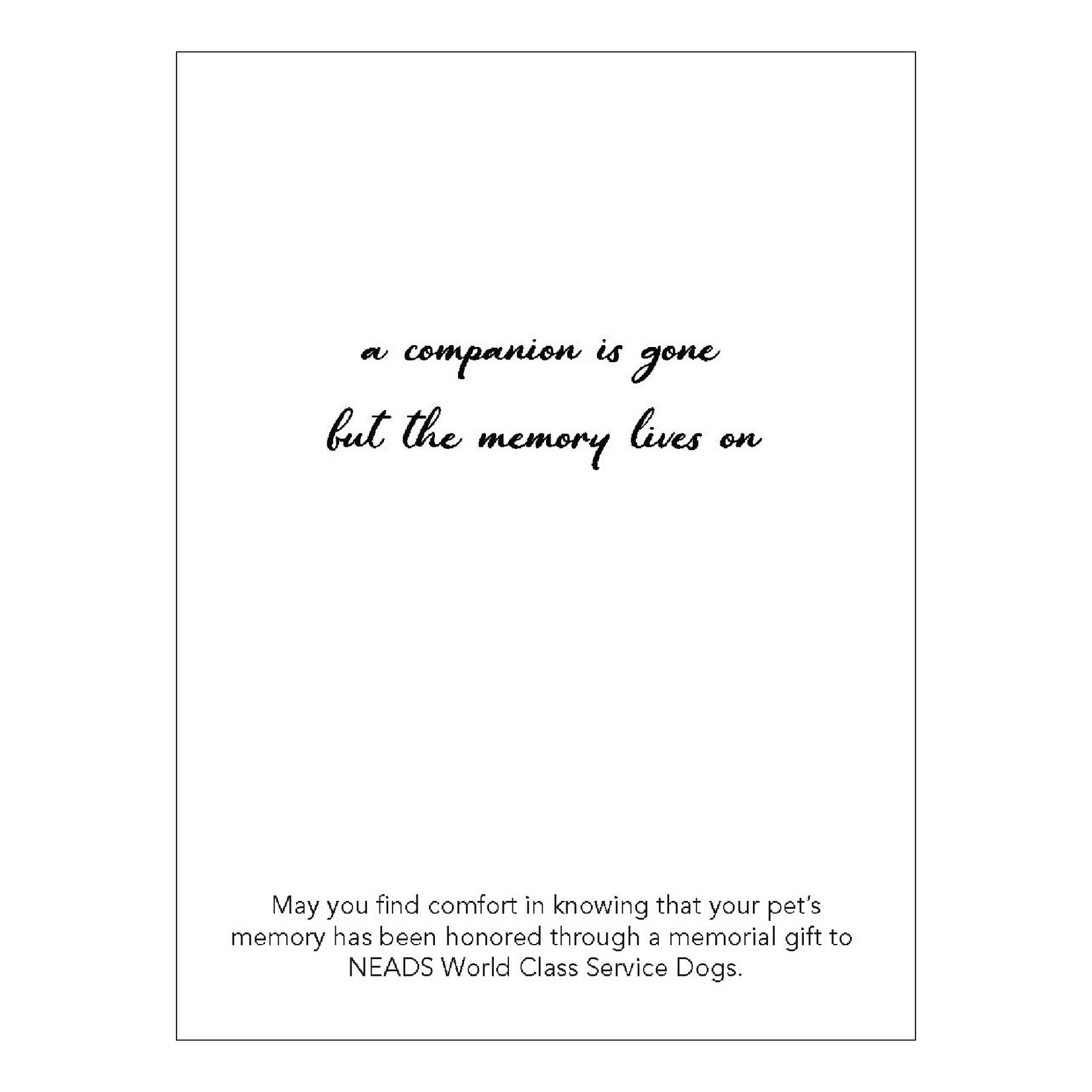 Memorial Cards-Stars