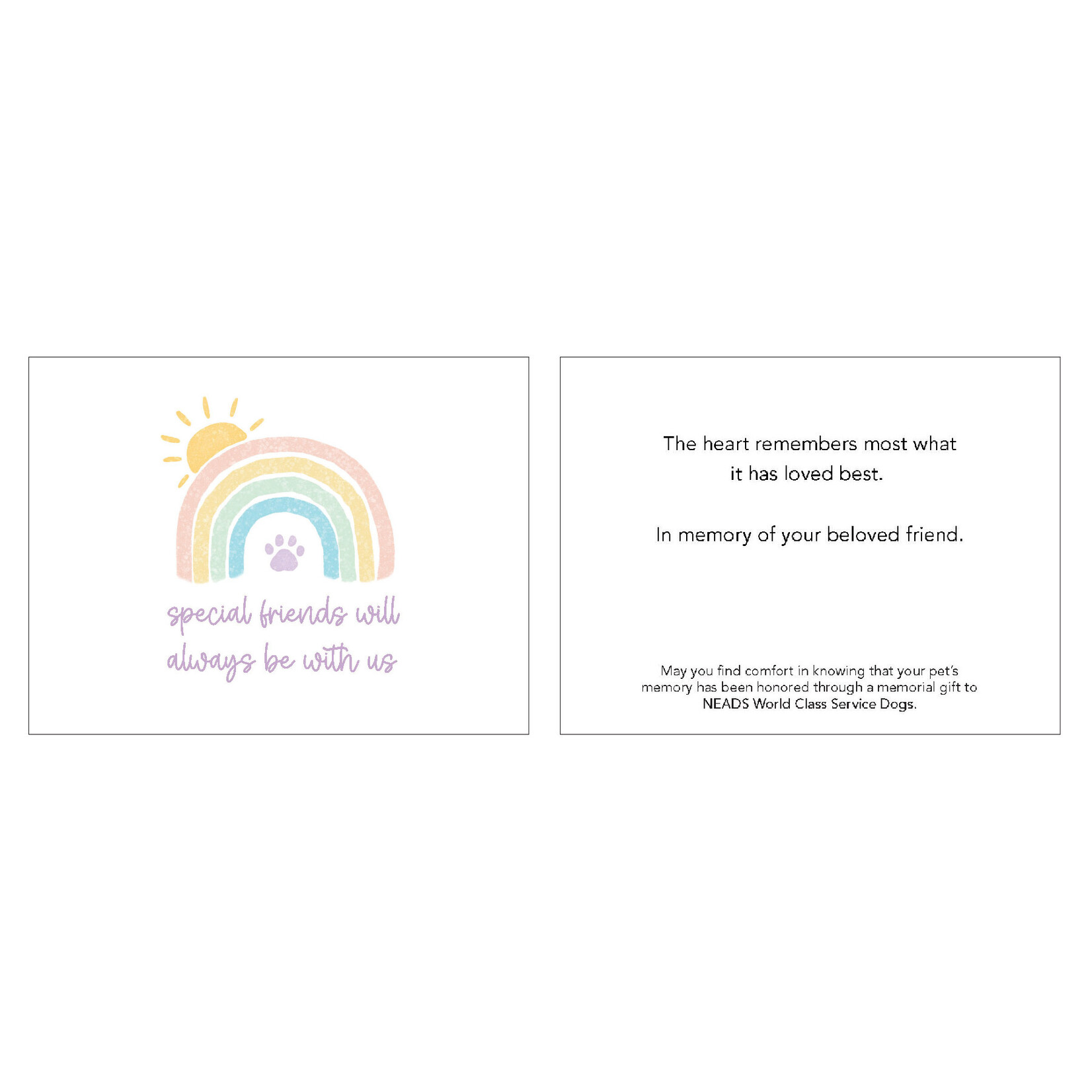 Memorial Cards-Multi Pack