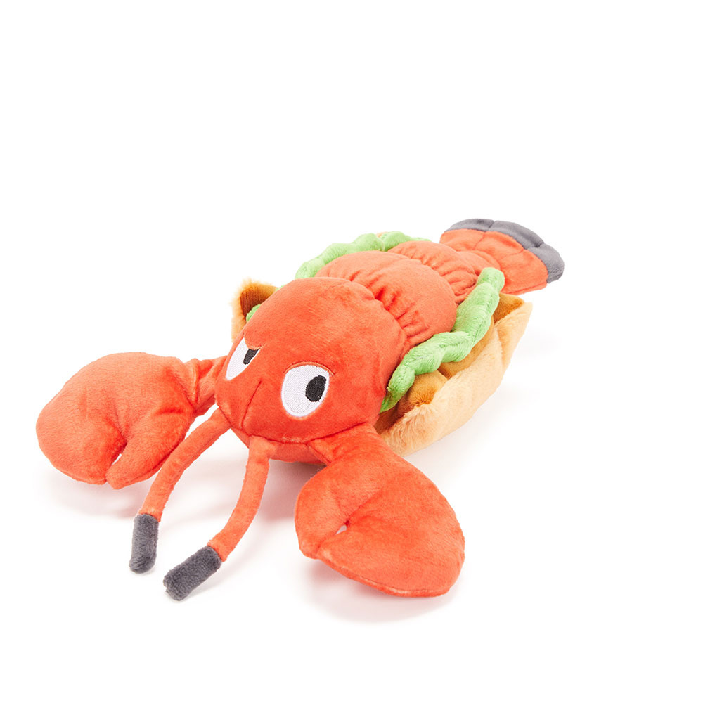 BARK Lobster Roll Dog Toy