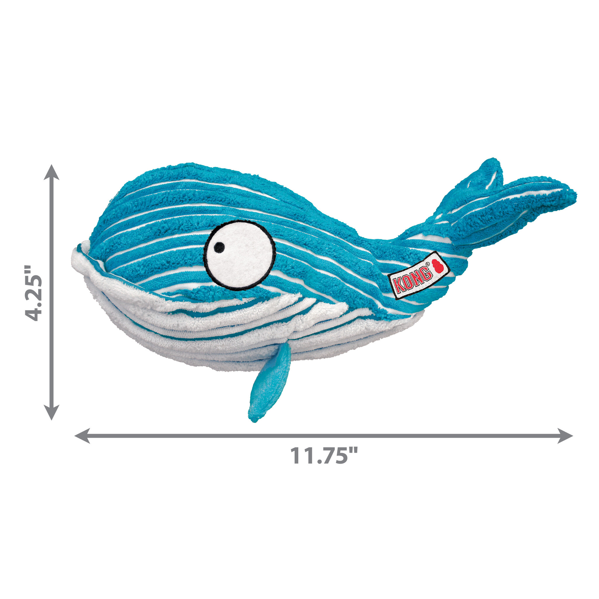 KONG KONG Whale Dog Toy