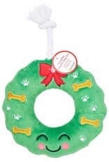 Pearhead Holiday Wreath Dog Toy