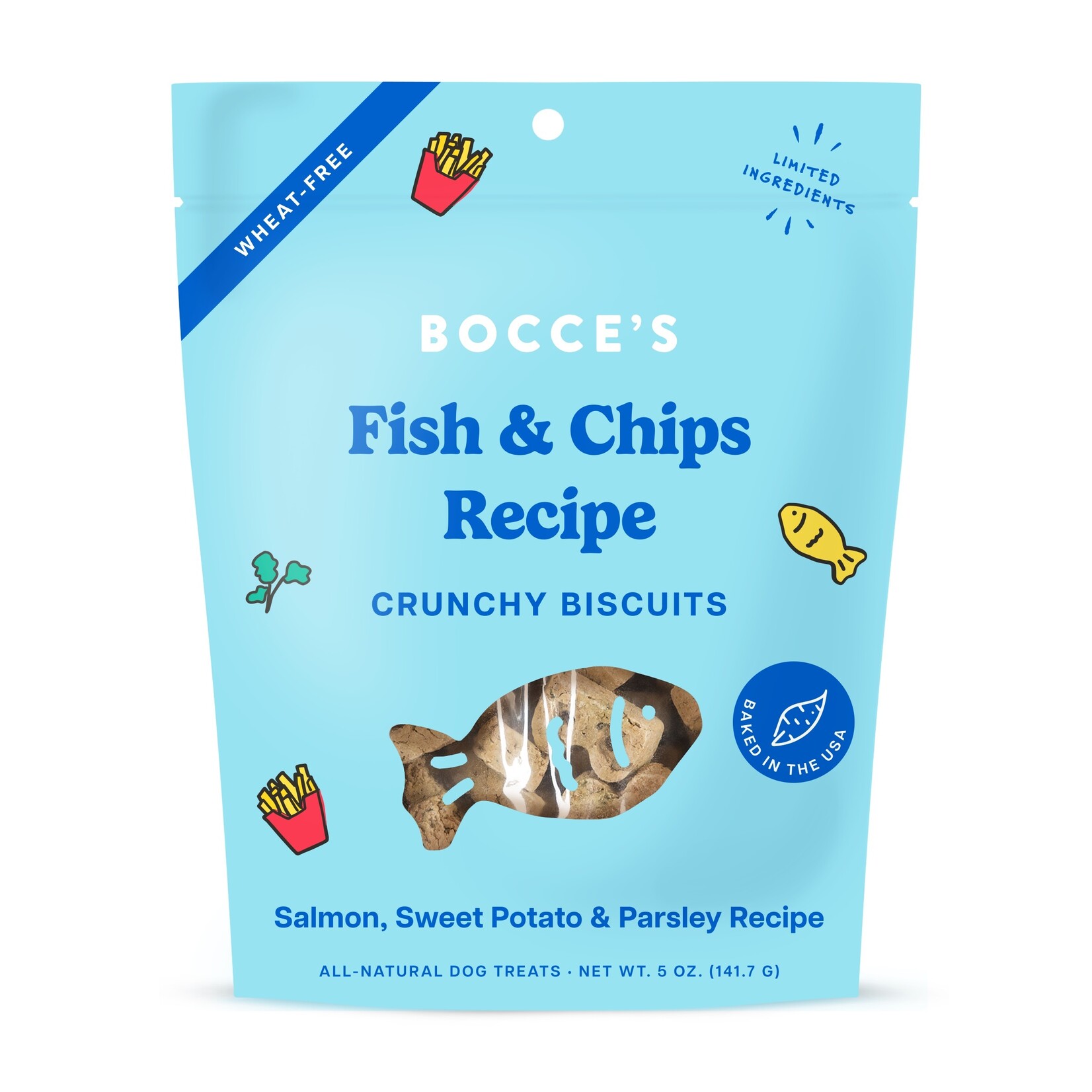 Bocce's Bakery Treats-Fish & Chips