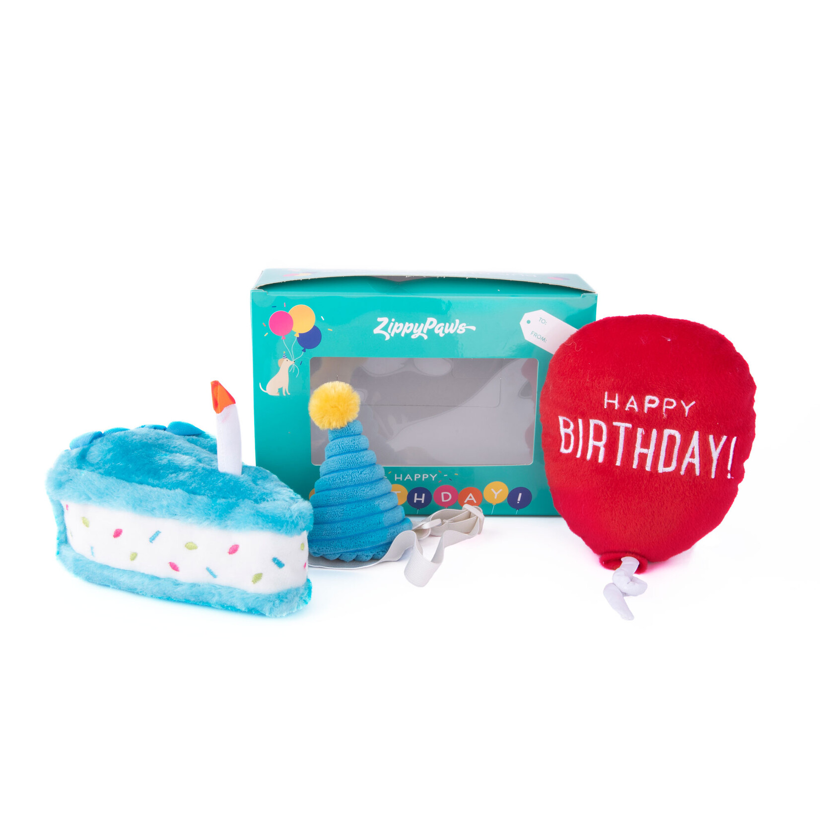 ZippyPaws Dog Birthday Box