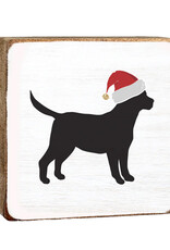 Rustic Marlin Sign-Santa Lab
