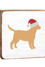 Rustic Marlin Sign-Santa Lab