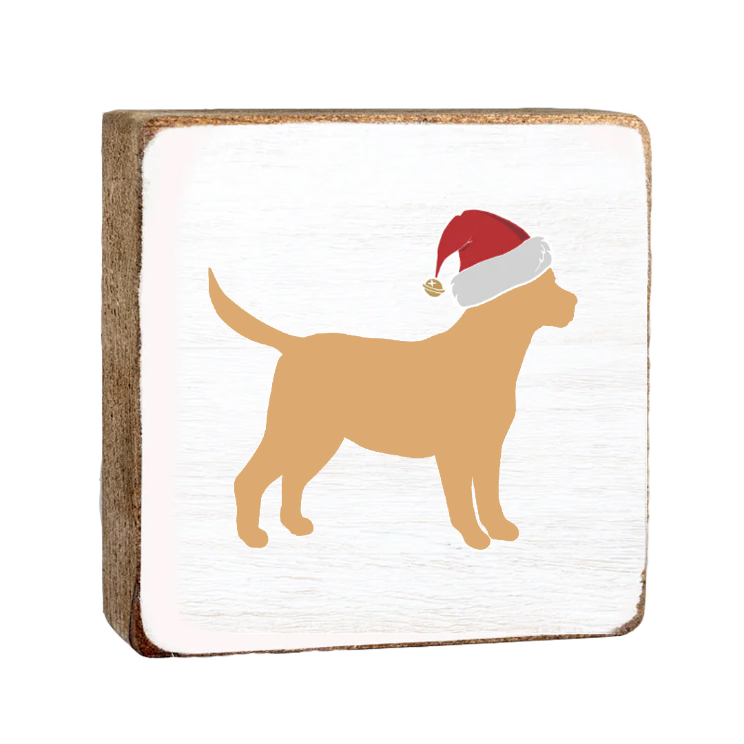 Rustic Marlin Sign-Santa Lab