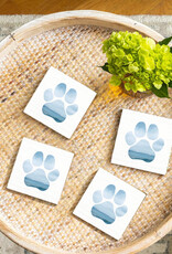 Rustic Marlin Seascape Coaster Set