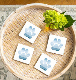 Rustic Marlin Seascape Coaster Set