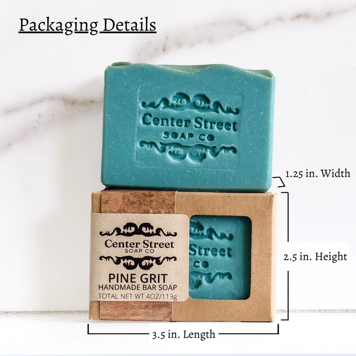 Center Street Soap Co. Holiday Handmade Soap Bar