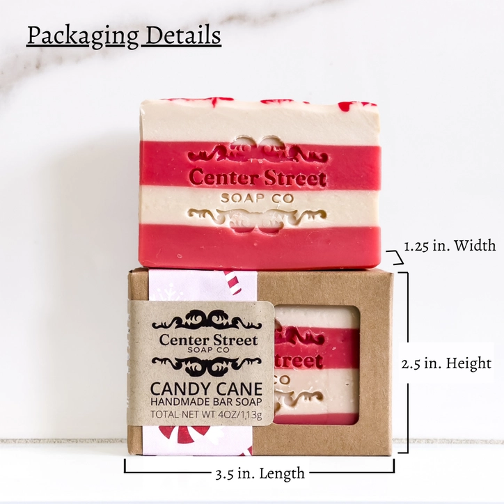 Center Street Soap Co. Holiday Handmade Soap Bar