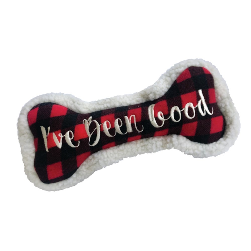 Huxley & Kent Holiday Bone Dog Toy