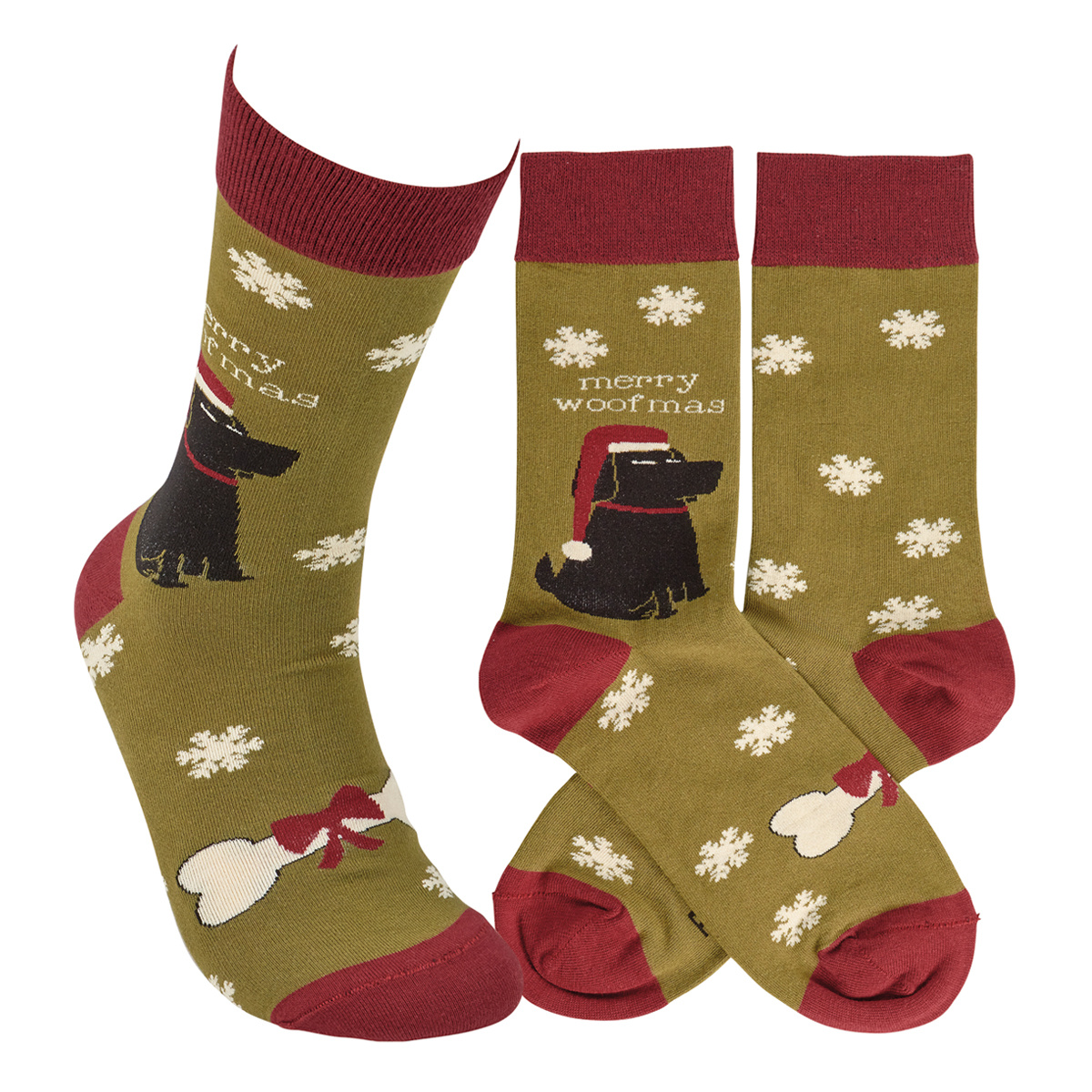 Socks-Merry Woofmas