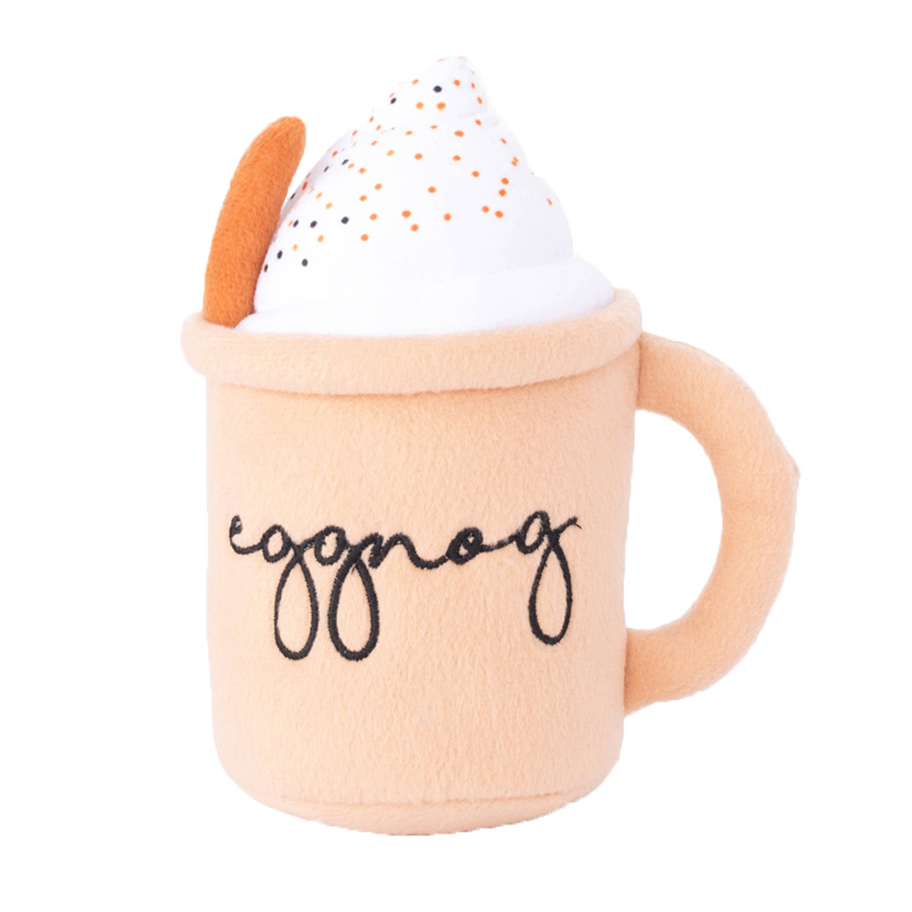 ZippyPaws Eggnog Dog Toy