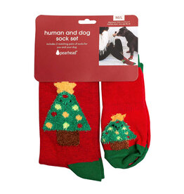Pearhead Human and Dog Sock Set