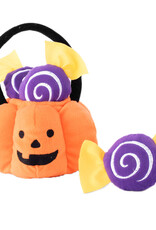 ZippyPaws Trick or Treat Basket Dog Toy