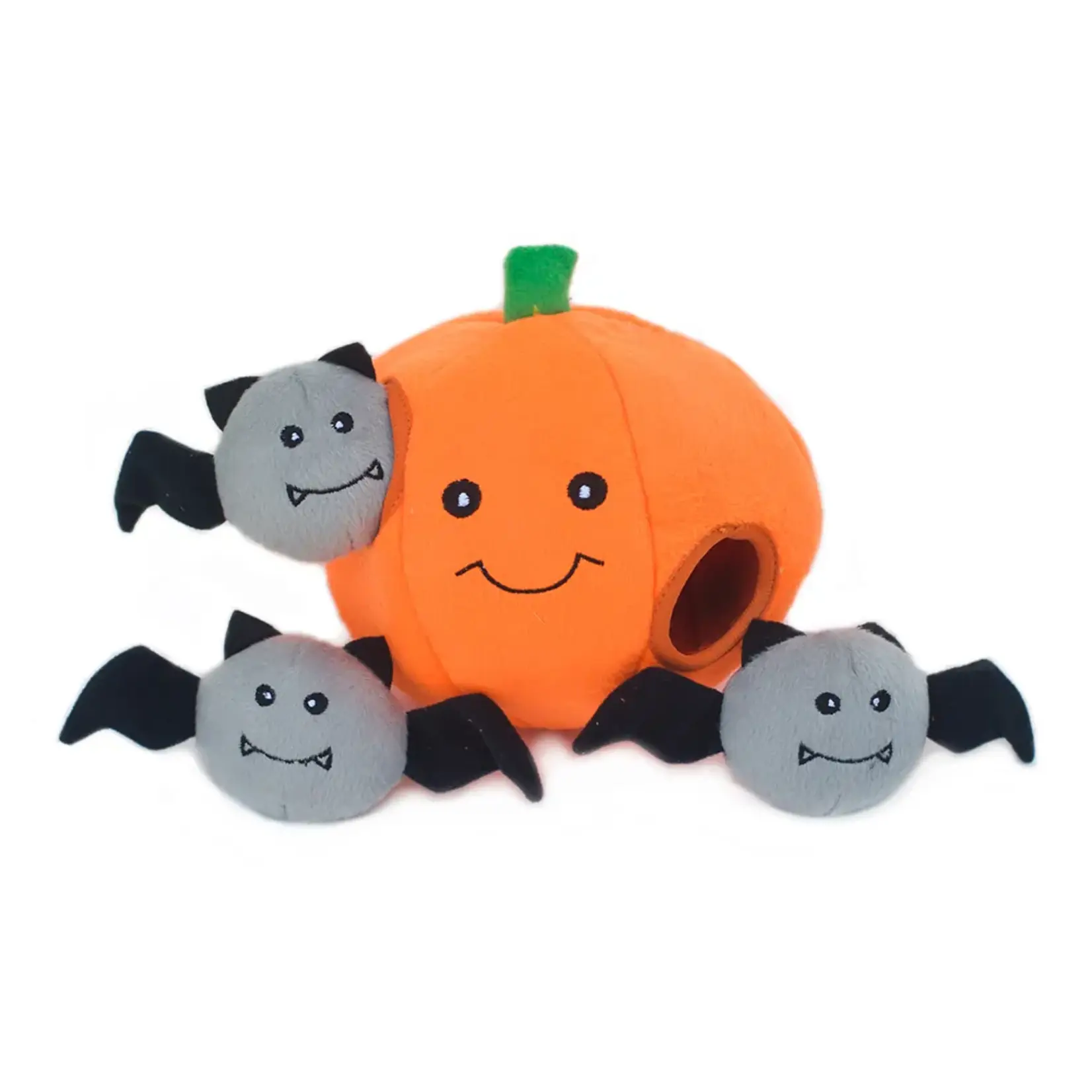 ZippyPaws Pumpkin Burrow Toy