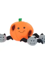 ZippyPaws Pumpkin Burrow Toy