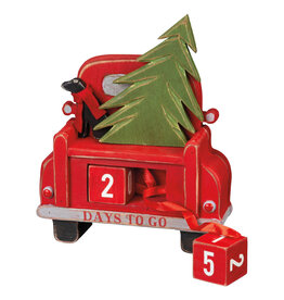 Carved Truck Block Countdown