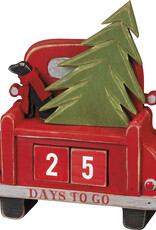 Carved Truck Block Countdown