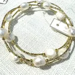 Studio G Gold Wrap Potato Pearl Bracelet